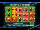 spilleautomat på nett Plenty on Twenty Novomatic